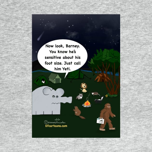 Enormously Funny Cartoons Camping with Bigfoot by Enormously Funny Cartoons